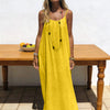 New Arrival Women's Strapless Backless Long Loose Home Dress Comfortable Sleepwear Casual Maxi Dress