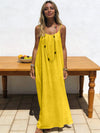 New Arrival Women's Strapless Backless Long Loose Home Dress Comfortable Sleepwear Casual Maxi Dress