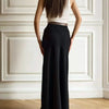 Wolfeel Freizeit Satin Damenrock Frühling Sommer Mode Locker Hoher Bund Maxi Röcke Elegant Einfacher Satin-Fischschwanzrock