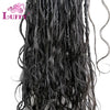 Body Wave Pre-Looped Crochet Boho Locs With Human Hair Curls Goddess Locs Body Wave Full Ends Hair Extensions For Black Women