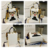 Evening Bags for Women 2024 New Fashionable Leather Shoulder Bag Woman Hard High Quality Hip Hop Party Luxury Designer Handbag