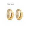 CRMYA Gold Silber gefüllt 16mm 14mm 12mm Blumen baumelnde Ohrringe Zirkonia Creolen für Damen Mädchen Schmuck Großhandel