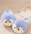 Funny Fuzzy Penguin Slippers Girls Novelty Indoor Shoes Women Soft Furry Slippers Female Plush Home Shoes Animal Flip Flops