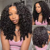 300% Density Burmese Curly 13x4 13x6 HD Lace Frontal Wigs Human Hair Deep Wave Glueless Wigs No Glue Curly Hair Wigs For Women