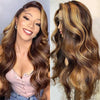 360 HD Lace Frontal Perücken 4/27 Highlight Perücke Body Wave 13×6 13X4 Lace Front Perücken für Frauen Echthaar Loose Wave Virgin Brazilian