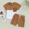 ma&baby 0-3Y Toddler Infant Baby Boy Girl Clothes Sets Casual Short Sleeve T-shirt Tops Shorts Summer Outfits Clothing