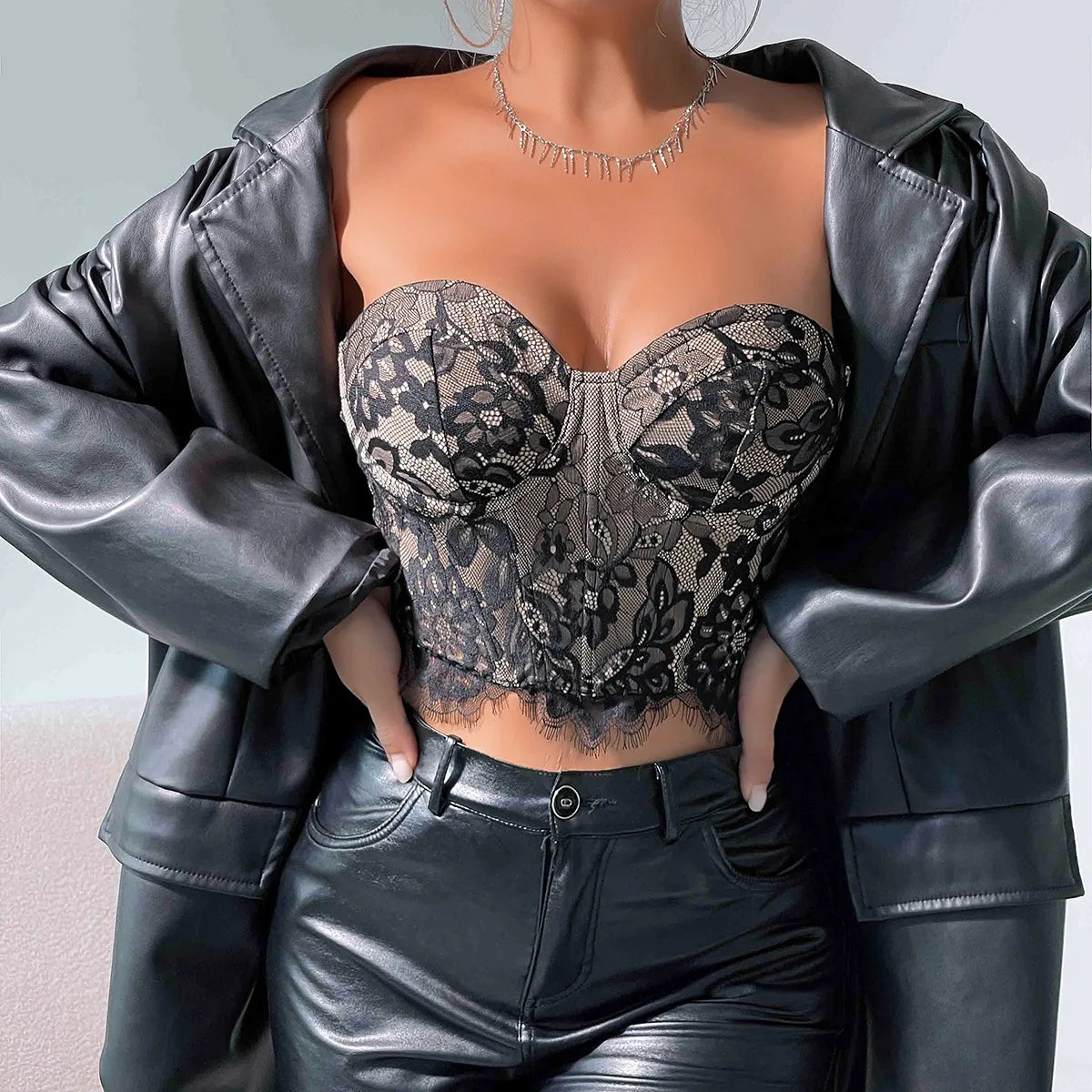 Women Floral Lace Off The Shoulder Crop Tube Top Sexy Strapless Sleeveless Bandeau Tops Y2K Going Out Night Club Party Crop Tops
