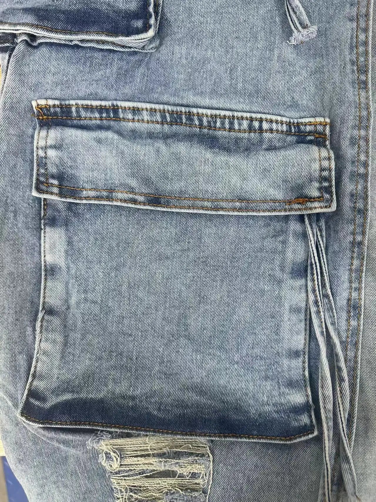 Mid Length Skirts Women Denim Skirt Hole Pockets A Line Slit Slim Y2k Streetwear Elegant Splice Y2k High Waist Summer 2025