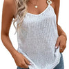 Women Glitter Loose Camisole Tops Sleeveless V Neck Vest Casual Elegant Tank Tops Female Summer Shirts