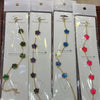 Stainless Steel Non Fading Minimalist Creative Plant Live Leaf Petal Flower Pendant Necklace Earrings Bracelet Jewelry Set