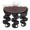Peruanisches Haar 4x4 Lace Closure Vorgezupft Glattes Haar 13x4 HD Transparente Lace Frontal 100% Echthaar Natürlicher Haaransatz