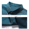 Men's Casual and Fashionable Long Sleeved Printed Shirt, Non Ironing and Wrinkle Resistant Business Top