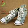 Women Boots Short High Heels Shoes For Women Botas British Style Rivet Ankle Boots Pointed Toe Side zipper strap Female Heels