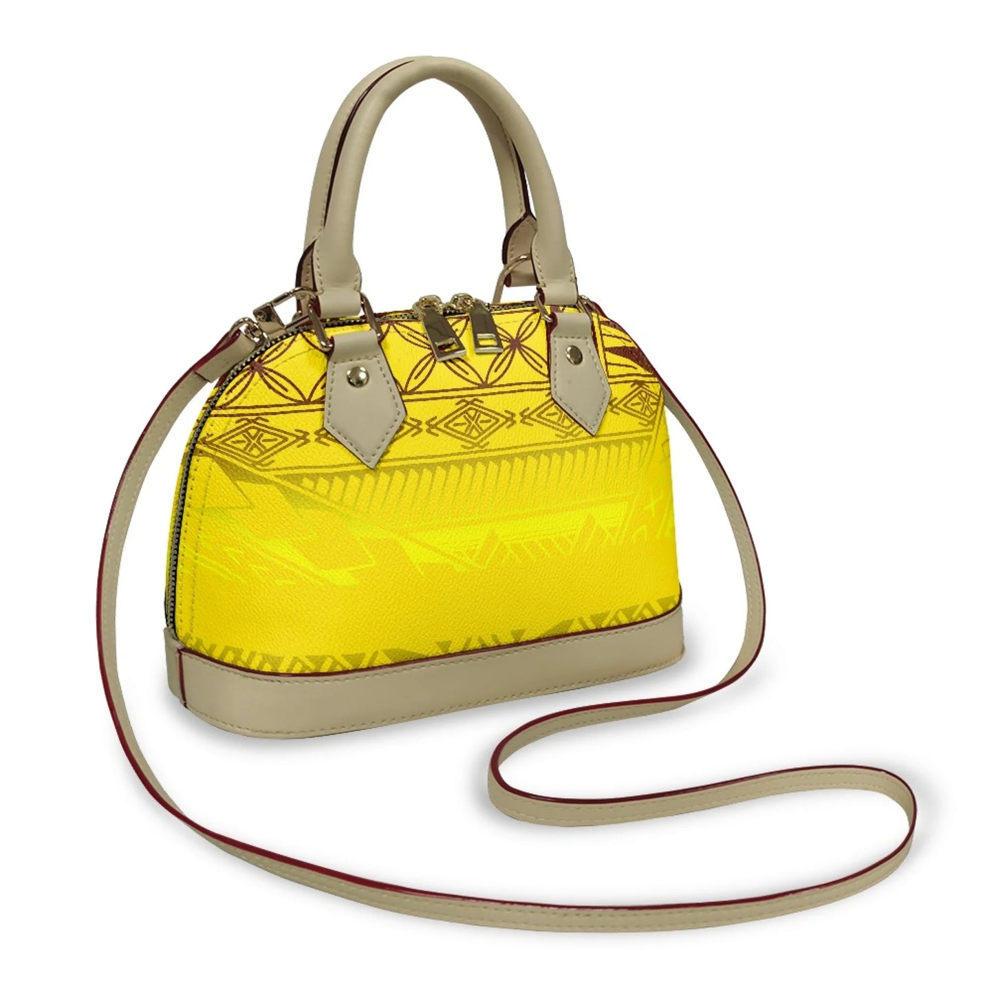 Polynesische Damen-Umhängetasche 2025 Neues Design Samoa-Musterdesign Maßgeschneiderte Damenhandtasche Party Quadratische Umhängetasche