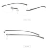 Men Blue Light Blocking Reading Glasses Women Dimond Cutting Rimless Eyeglasses Frame Anti Fatigue Hyperopia Presbyopic Eyewear