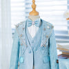 Baby Boy Suit Children's Piano Performance Evening Dress Blazers Sets Boys Suits For Weddings Traje De Niño Para Bautizo A3742