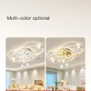 Moderne minimalistische LED-Deckenleuchte, personalisierte kreative Ring-Wohnzimmerleuchten, goldene Atmosphäre, Schlafzimmer-Arbeitszimmer-Kronleuchter