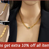 DIEYURO 316L Stainless Steel Phoenix Eagles Pendant Necklace For Women Girl 2023 New Trend Choker Neck Chain Jewelry Gift Party