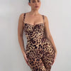 Leosoxs Sexy Jumpsuit Damen Ärmellos 2025 Sexy Trend Leopardenprint Ärmelloser Street Fit Stretch Aktivität Workout Overalls