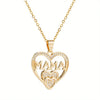 Damen-Halskette mit Mama-Buchstaben, trendiger Partyschmuck, Weihnachts-Halloween-Geschenk, Valentinstagsgeschenk für Frauen, Mütter, Familie, Freunde