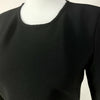 GPBD Sexy Bead Appliques Irregular High Low Dress Black Long Sleeved O-Neck Long Dresses Autumn Clothes Women 2024