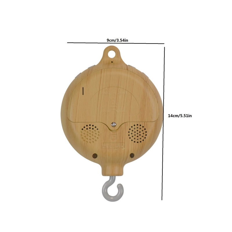 35 Lieder Baby Mobile Krippenbett Glocke Spielzeug Aufzieh-Uhrwerk Spieluhr Maschine Rassel Dropshipping