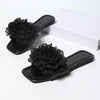 Fashion New Women'S Sandals Square Toe Flat Shoes Summer Simple Flip Flops Women'S Home Slippers Women'S Beach Shoes Casual Shoe