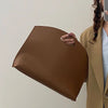 Damenhandtasche, neue Aktentasche mit großem Fassungsvermögen, modische, vielseitige Pendler-Tasche, Leder-Aktentasche, Umschlag-Clutch-Tasche