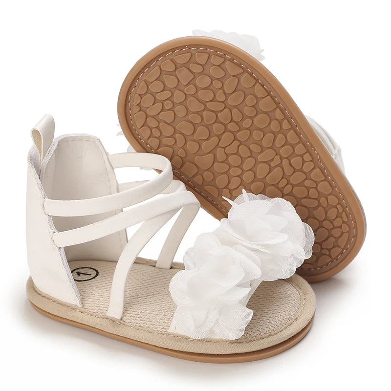 Sommer Coole Baby Mädchen Sandalen Mode Neugeborenen Sandale Idyllische Blume Weiche Anti-Rutsch Kleinkind Gummisohle Bequeme Schuhe