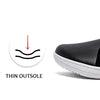 HOBIBEAR Minimalistische Schuhe für Herren und Damen, weite Zehenbox, Barfuß-Schuhe, Zero Drop, Freizeit-Sneaker aus Kunstleder, leichte Walking-Sneaker