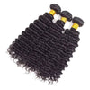 Burmese Curly Deep Wave Human Hair Bundles With 13X4 Frontal Closure Bundle Deals 100% Raw Human Hair Weaving Curly Hair Bundle