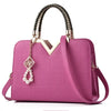 Damen Handtasche Patchwork Umhängetasche Messenger Office Work PU Leder Damen Tasche Luxus Mode Elegant