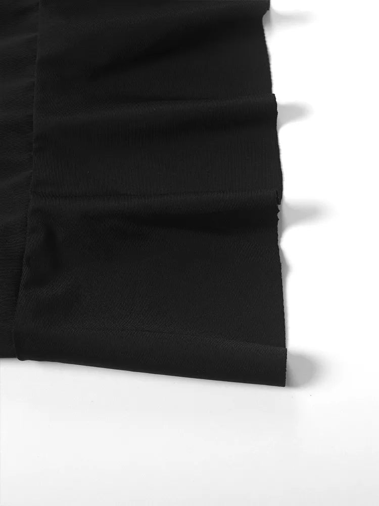 Sexy Sommer Minikleid Damen Neue Schwarze Mode Streetwear Ärmellos Rückenfrei Falten Split Kleid Elegantes Party Spaghetti-Träger A-Linien-Kleid