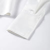 Urban White Women Blazer Coats Elegant Single Breasted V-neck Long Sleeve Female Jacket 2025 Autumn Office Lady Outwears