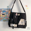 Nylon Waterproof Canvas Women Handbags Shoulder Bag Japanese Ladies Messenger Bag Student School Crossbody Bags for Girl Satchel