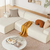 107” modulares Sektionssofa, modernes Couch-Schaumstoff-Sektionssofa für das Wohnzimmer, hochdichtes Schaumstoff-Wolken-Sektionssofa