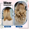 #6 Light Brown Bone Straight Clip In Hair Extensions 1 Piece 5 Clips Full Head One-Piece Clip In Human Hair Extensions 100G/Set
