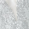 Prom Dresses Women Luxury Long Sleeve Beading Sexy Bodycon Long Dress Irregular Tassels Sequined Evening Party Dress Clubwear