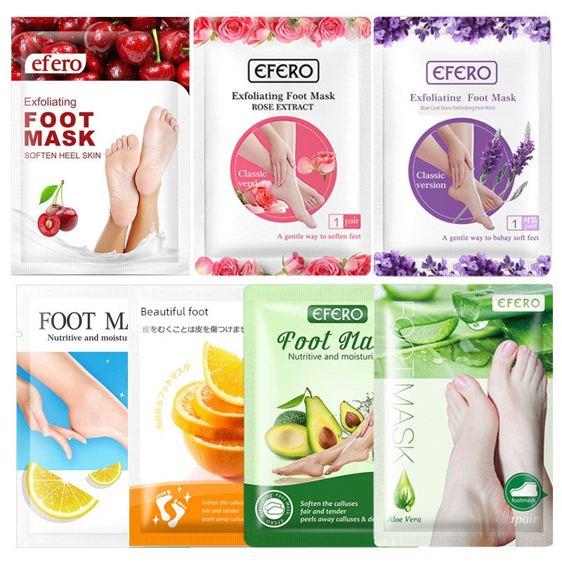 Lavendel Fußmaske Peeling Socken 1 Paar Lavendel Fußmaske Peeling