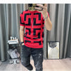 Luxury Men Autumn Knitted Tshirt 2024 Korean O-neck Short Sleeve Top Tees Streetwear Male Social Club Slim Fit Casual T-Shirt