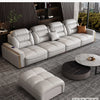 Premium italienische Echtleder-Ecksofas Sofagarnituren mit USB und Bluetooth Lautsprecher – MANBAS Wohnzimmermöbel