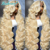 Rosabeauty HD Transparent 13x6 613 Body Wave Honey Blonde Lace Frontal Human Hair Wig Brazilian 13x4 Lace Front Wigs For Women