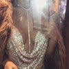 Festival Brilliant Rhinestone Backless Party Crop Top Women 2024 Summer Glitter Evening V Neck Diamonds Metal Tank Tops
