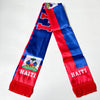 2026 Haiti  NorwayCountries Flag Scarf14x135cm Double-sided Printed Satin Haiti Flag Scarf Tassels Suitable for Football, Sports