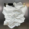 DEAT Fashion New Women's Multi 3D Flower Strapless Tops 2026 Summer Trendy Sleeveless Backless Zipper Camisole Female 11XX9050