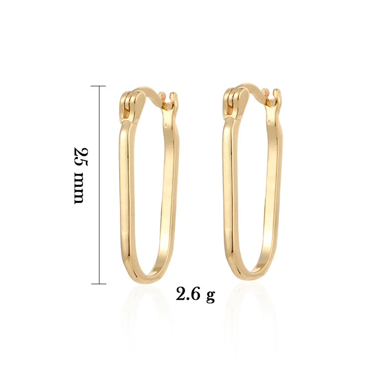 CRMYA Gold Silber gefüllt 16mm 14mm 12mm Blumen baumelnde Ohrringe Zirkonia Creolen für Damen Mädchen Schmuck Großhandel