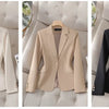 Spring Autumn Blazers New Small Suit Jacket Women Fashion Jacket High-Quality Professional Suit Ladies Blazers Female Outerwear