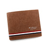 Short Men Wallets Zipper Coin Pocket Slim Card Holder Name Engraved Luxury Male Purses High Quality PU Leather Men's Wallet