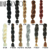 26Inch Vixen Crochet Bulk Hair Synthetic Jumbo Braids Fluffy Yaki Straight Crochet Hair Afro Kinky Curly Braiding Hair Extension