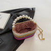 MOODS Luxury Evening Purses For Women Dazzling Pearl Beads Chain Crossbody Bag Dinner Party Clutch 2023 Luxury Designer Handbags